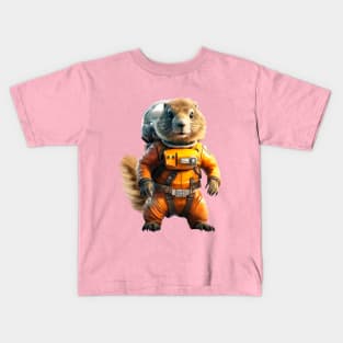 groundhog from space  sidereal Kids T-Shirt